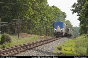 Amtrak #50 at Patton's Bottom